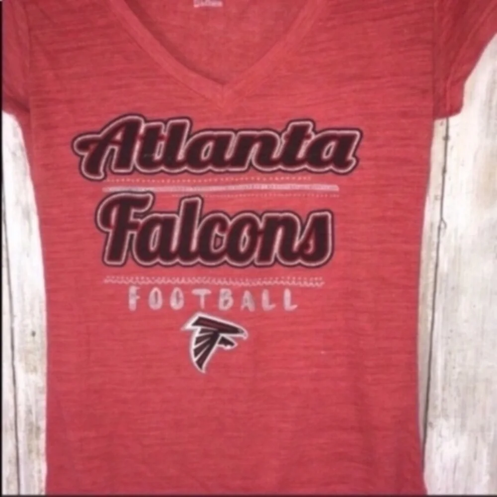 NFL Atlanta Falcons Tee Women’s Large - Picture 2 of 4